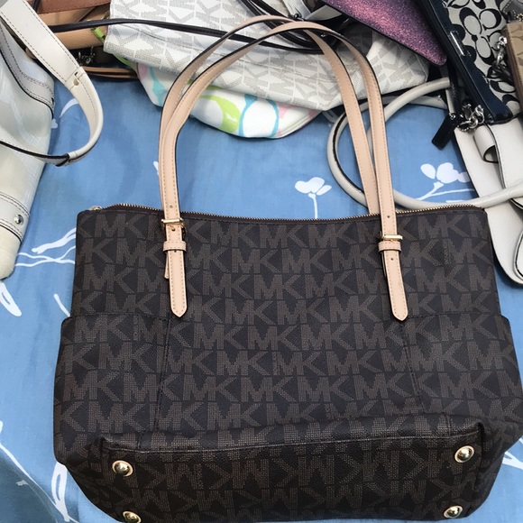 Michael Kors Brown Tote Bag - Picture 1 of 9